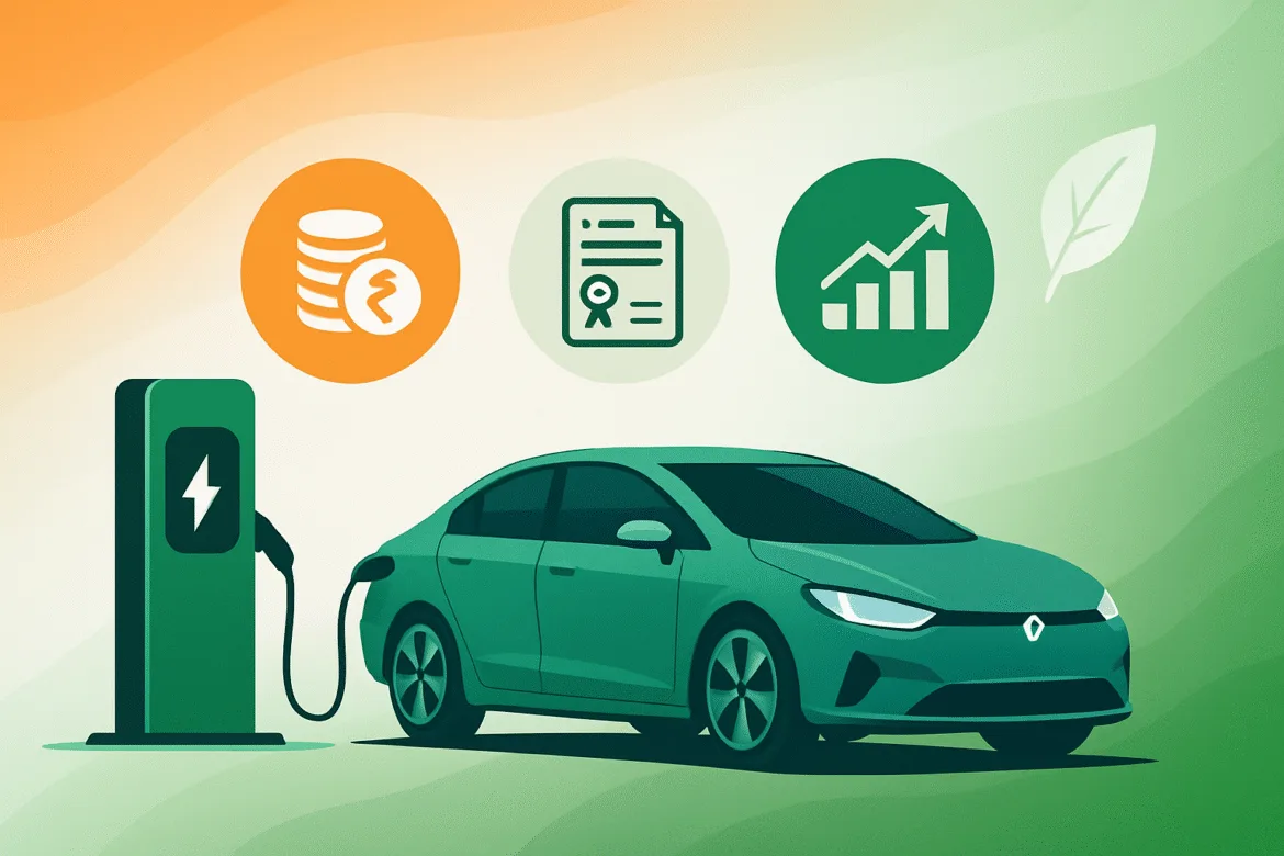 India’s Electric Vehicle Market Growth and Government Incentives 2025